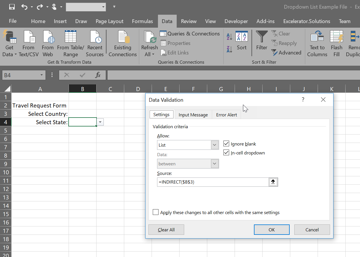 Dropdown in Excel - Everything You Need to Know | Excelerator.Solutions